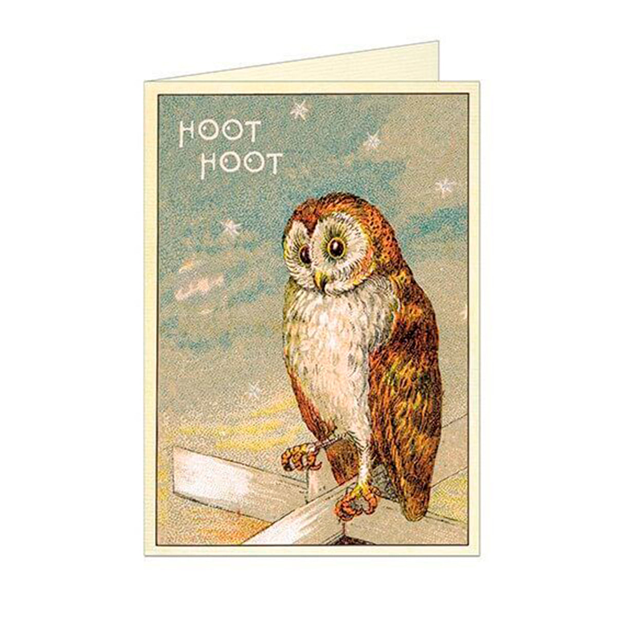 Tarjeta Owl Hoot Hoot