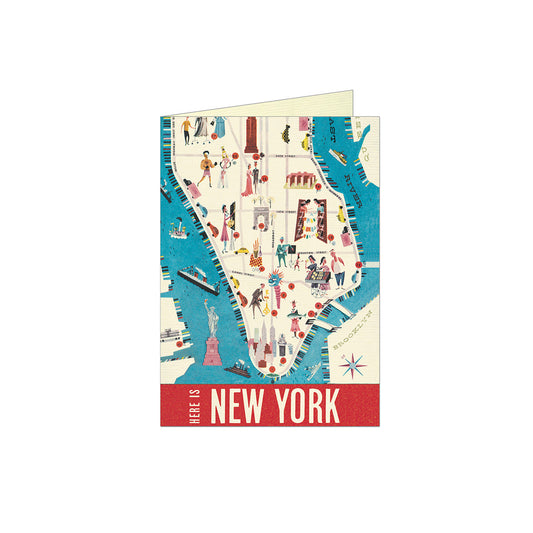 Tarjeta New York Map