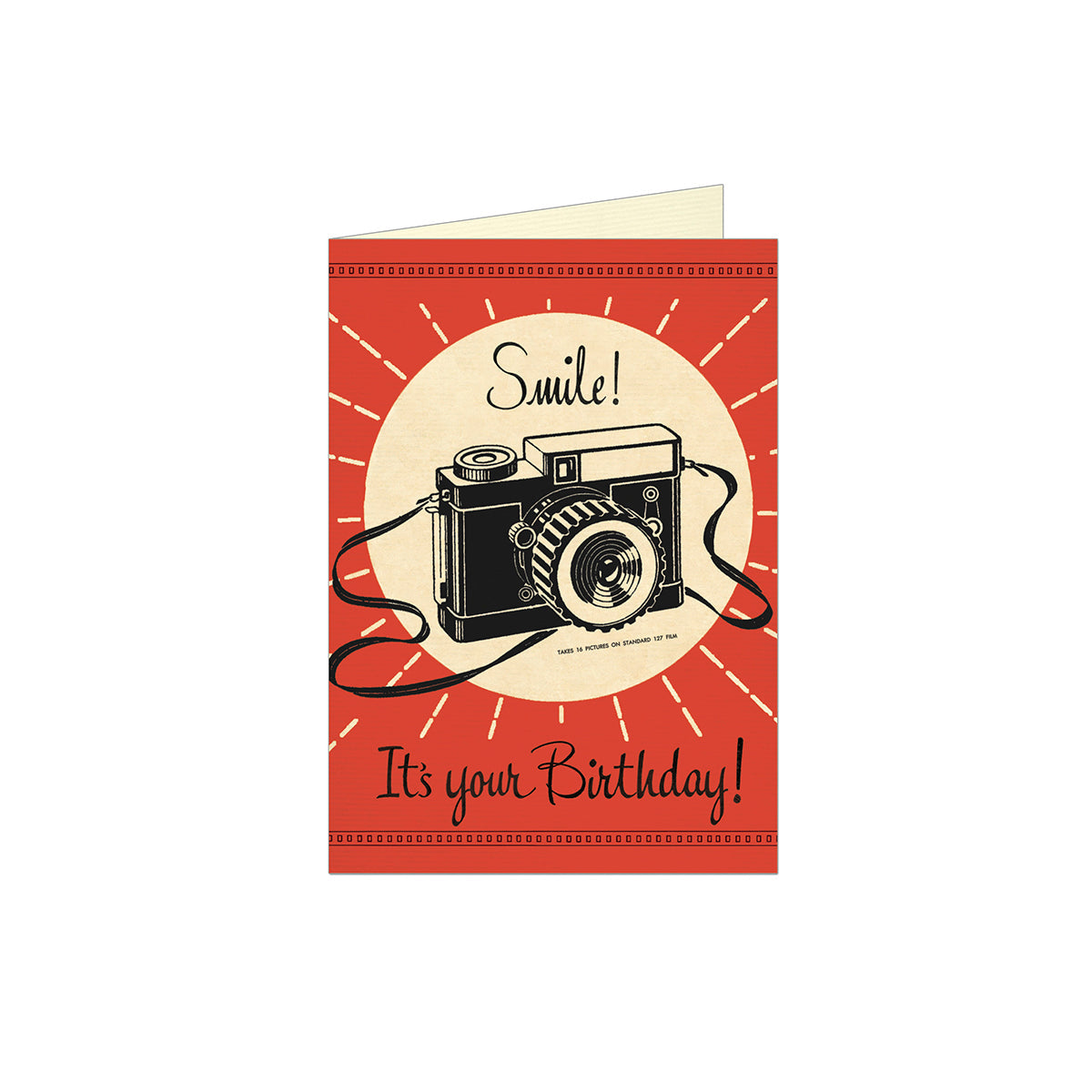 Tarjeta Birthday Camera